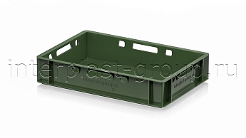 Ящик для мяса и колбасных изделий Е-1 зеленый в Новочеркасске
