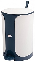 Контейнер для мусора Sтилъ с педалью 7 л синий 7 синий в Новочеркасске