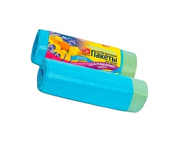 Мешки для мусора 35 л, ароматизированные, Морской Бриз, голубые, в рулоне 10 шт., ПНД, 12 мкм, 560х530 мм, GRIFON Aroma, 101-080 M в Новочеркасске