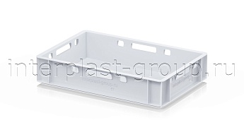 Ящик для мяса и колбасных изделий Е-1 белый в Новочеркасске Ящик для мяса и колбасных изделий Е-1 белый в Новочеркасске