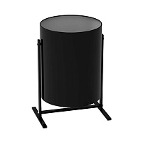 Урна металлическая уличная, Титан, 25 л, цвет черный в Новочеркасске