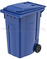 Мусорный контейнер 360 л синий 360 синий в Новочеркасске