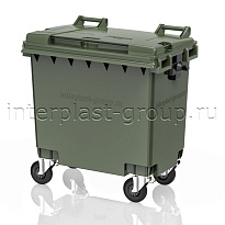 Мусорный контейнер 770 л зеленый 770 зеленый в Новочеркасске Мусорный контейнер 770 л зеленый 770 зеленый в Новочеркасске