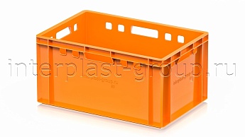 Ящик для мяса и колбасных изделий Е-3 оранжевый в Новочеркасске