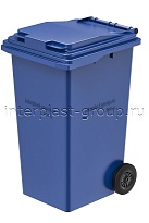 Контейнер для мусора 240 л синий 240 синий в Новочеркасске