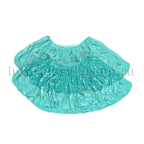 Бахилы бирюзовые 2000 шт (1000 пар), 16 мкм, однослойные, с одной резинкой, Эконом в Новочеркасске Бахилы бирюзовые 2000 шт (1000 пар), 16 мкм, однослойные, с одной резинкой, Эконом в Новочеркасске