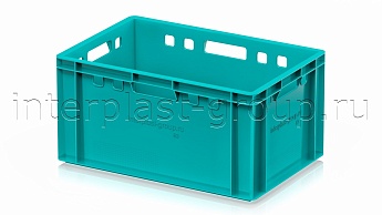 Ящик для мяса и колбасных изделий Е-3 бирюзовый в Новочеркасске