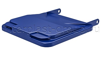 Комплект крышки для контейнера 120 л. синяя  синий в Новочеркасске