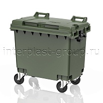 Контейнер для мусора 660 л зеленый 660 зеленый в Новочеркасске
