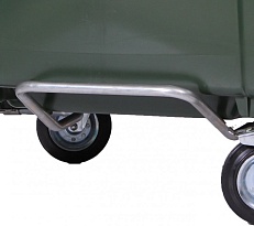 Педаль для мусорного контейнера 770 л.  серый в Новочеркасске