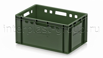 Ящик для мяса и колбасных изделий Е-3 зеленый в Новочеркасске