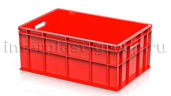 Ящик для молока, мяса, овощей и фруктов сплошной красный в Новочеркасске Ящик для молока, мяса, овощей и фруктов сплошной красный в Новочеркасске