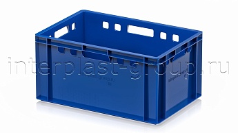 Ящик для мяса и колбасных изделий Е-3 синий в Новочеркасске