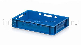Ящик для мяса и колбасных изделий Е-1 голубой в Новочеркасске