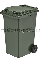 Контейнер для мусора 240 л зеленый 240 зеленый в Новочеркасске Контейнер для мусора 240 л зеленый 240 зеленый в Новочеркасске