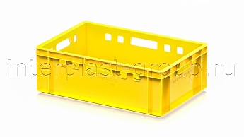 Ящик для мяса и колбасных изделий Е-2 желтый в Новочеркасске