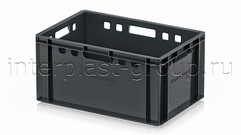 Ящик для мяса и колбасных изделий Е-3 темно-серый в Новочеркасске