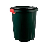 Мусорный бак с крышкой - воронкой 105 л темно-зеленый 105 темно-зеленый в Новочеркасске Мусорный бак с крышкой - воронкой 105 л темно-зеленый 105 темно-зеленый в Новочеркасске