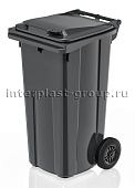 Мусорный контейнер 120 л серый