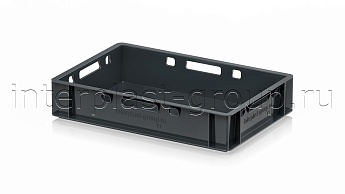 Ящик для мяса и колбасных изделий Е-1 темно-серый в Новочеркасске