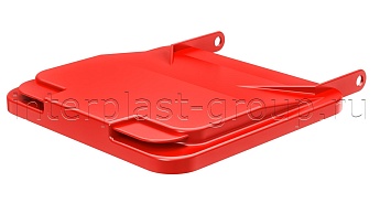 Комплект крышки для контейнера 120 л. красная  красный в Новочеркасске