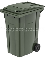 Мусорный контейнер 360 л зеленый 360 зеленый в Новочеркасске