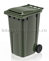 Контейнер для мусора 240 л зеленый облегченный 240 зеленый в Новочеркасске