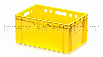 Ящик для мяса и колбасных изделий Е-3 желтый в Новочеркасске